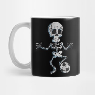 Halloween Skeleton Soccer Mug
